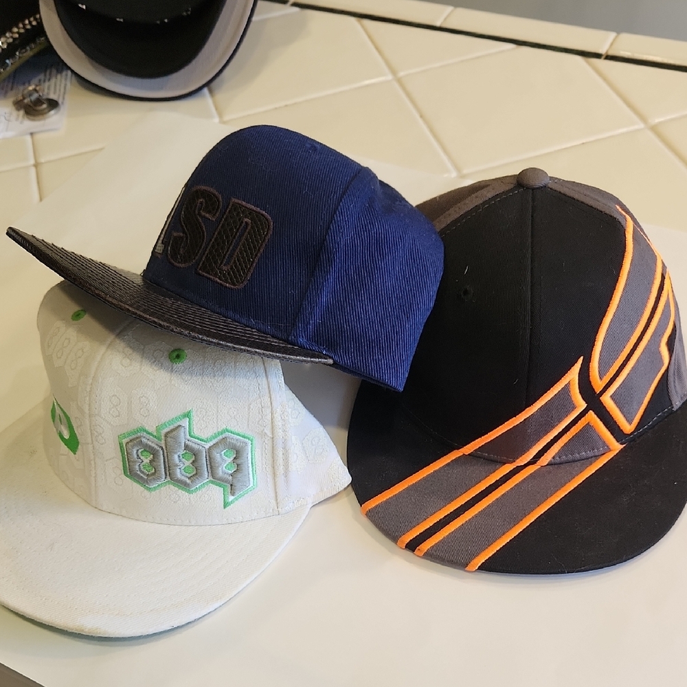 3 Mens Baseball Caps L,XL